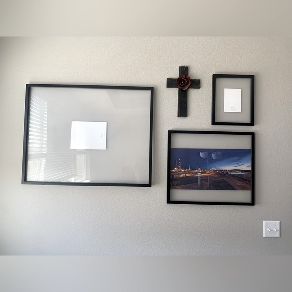 Pottery Barn Accents Pottery Barn Floating Wood Frames Poshmark